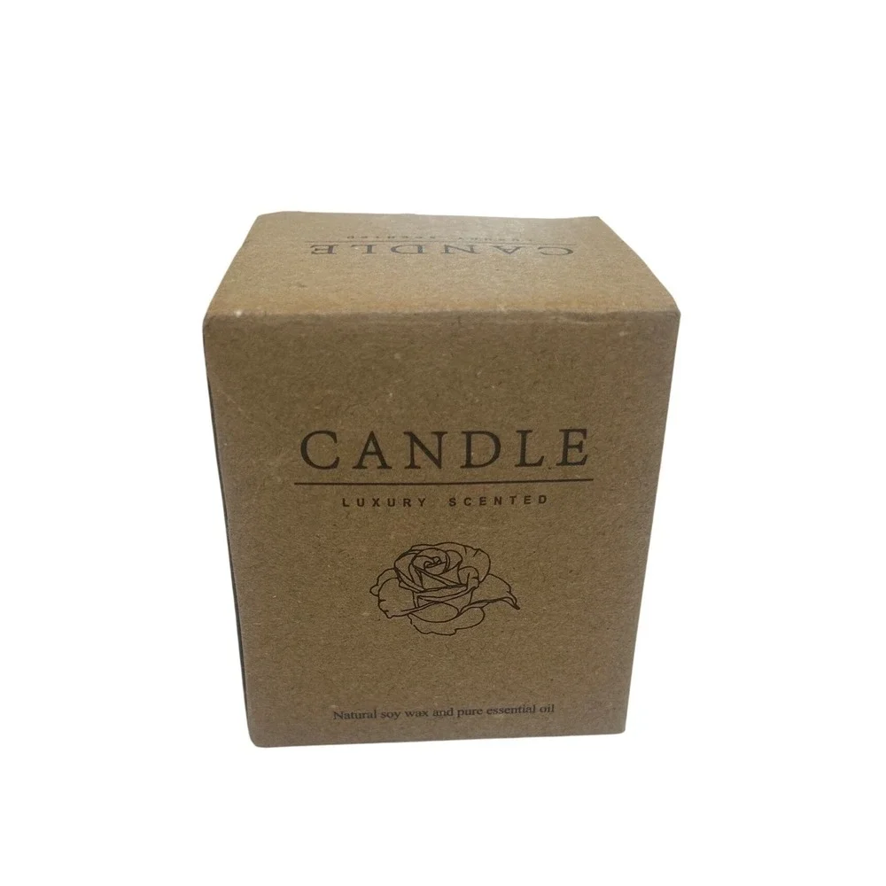 Chaos Coordinator‎ Luxury Scented Soy Wax Candle Amber Jar Essential Oil New